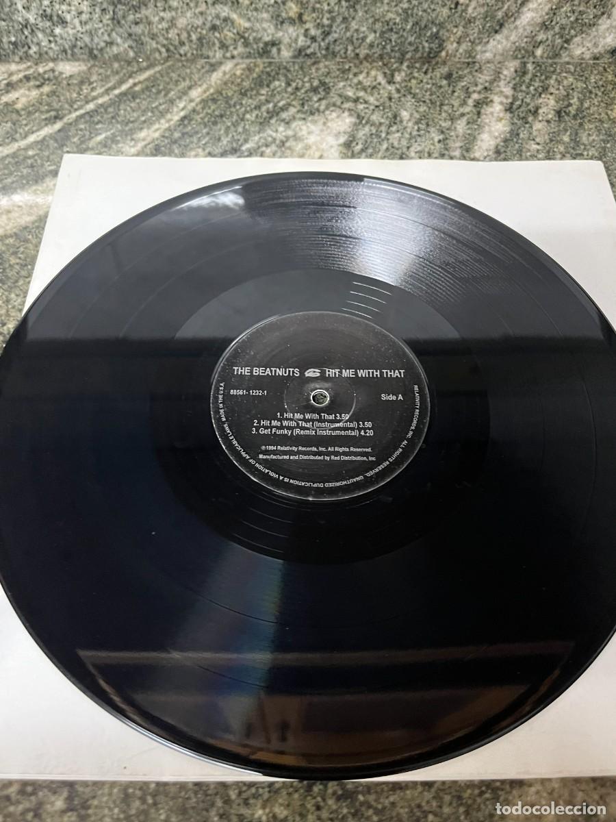 Discos de vinilo: The Beatnuts Hit Me With That / Get Funky - Foto 2