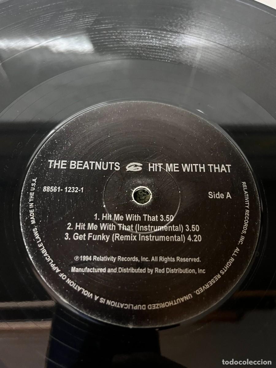 Discos de vinilo: The Beatnuts Hit Me With That / Get Funky - Foto 3