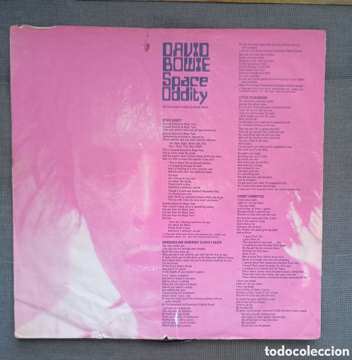 Discos de vinilo: David Bowie. Space Oddity. RCA. 1973. - Foto 3