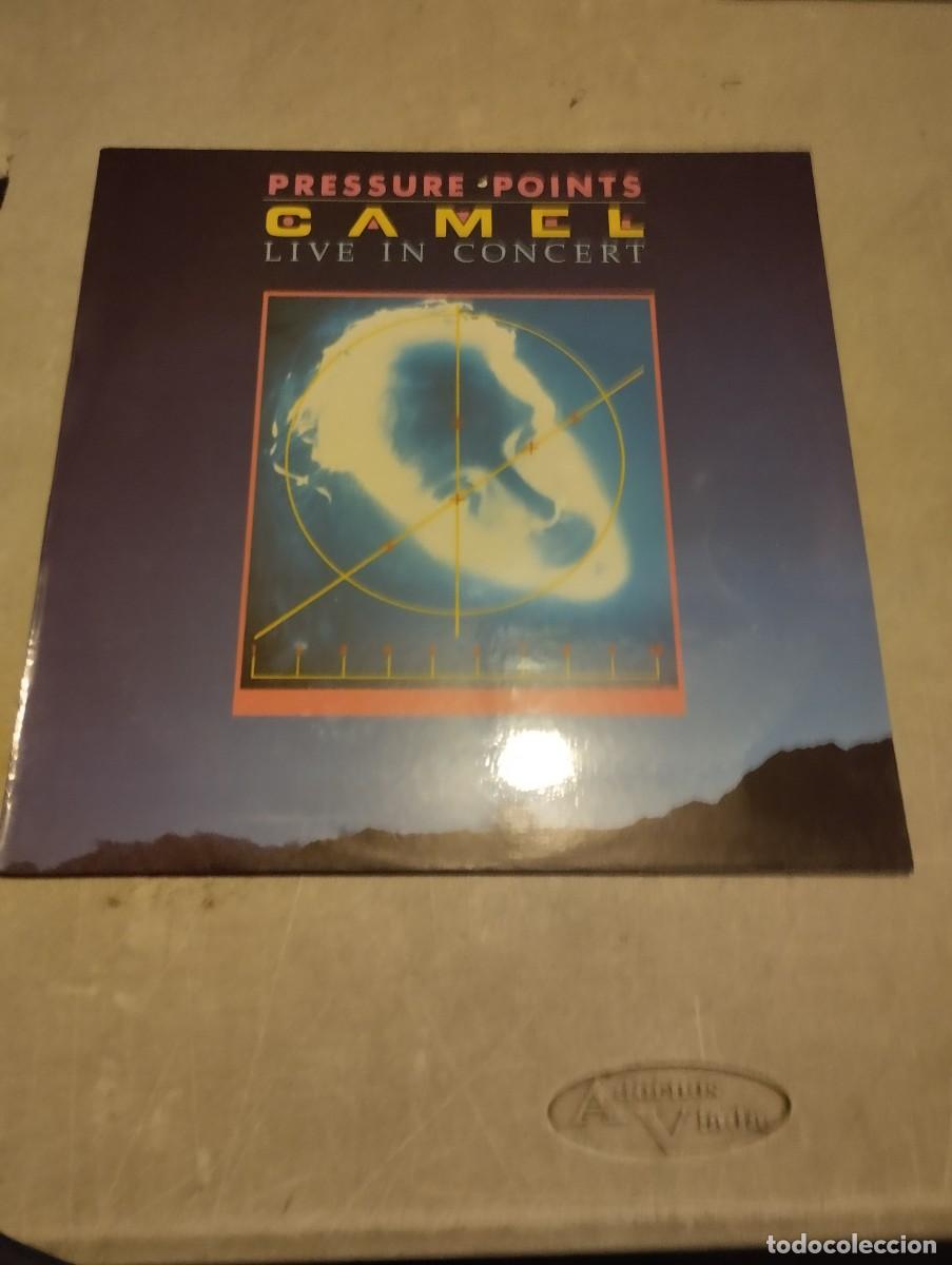 Discos de vinilo: CAMEL LP PRESSURE POINT ESP.1984 - Foto 1