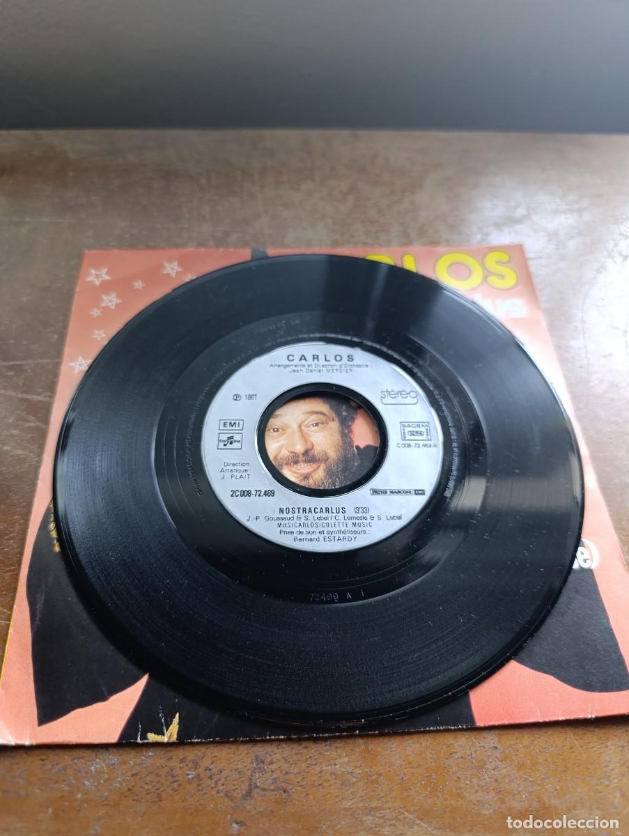 Discos de vinilo: Disco de vinilo single Carlos &ndash; Nostracarlus - Foto 5