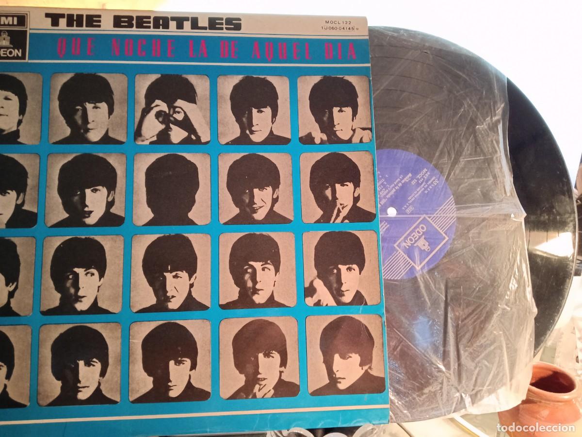 Discos de vinilo: vinilo The Beatles &rdquo;que noche la de aquel d&iacute;a&rdquo; - Foto 4