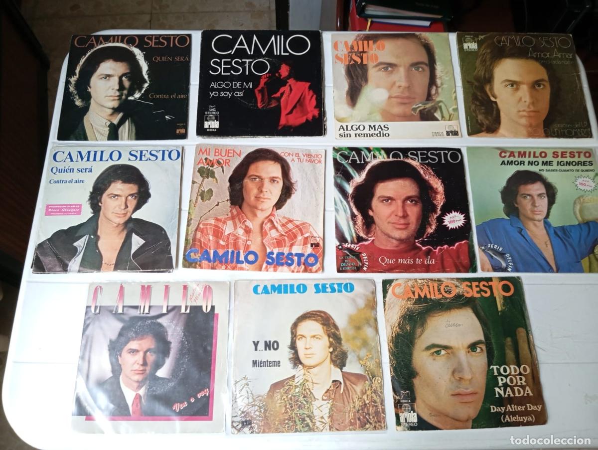Discos de vinilo: LOTE SINGLES CAMILO SESTO - Foto 1