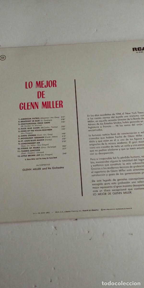 Discos de vinilo: Lo mejor de Glenn Miller - Foto 2