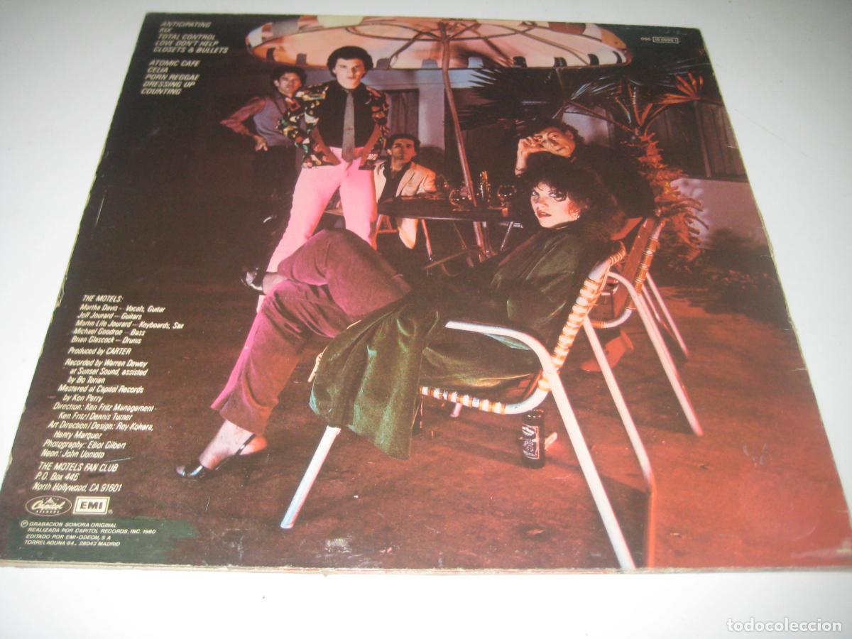 Discos de vinilo: The Motels - Motels LP - Foto 2