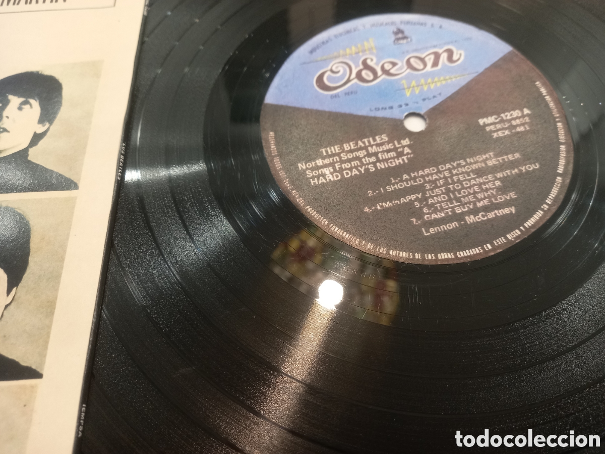 Discos de vinilo: LOS BEATLES - YEAH YEAH YEAH - PERU - Foto 3