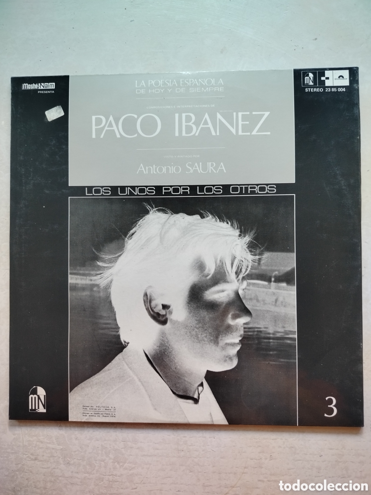 Discos de vinilo: Paco Ib&aacute;&ntilde;ez LP 1974. - Foto 2