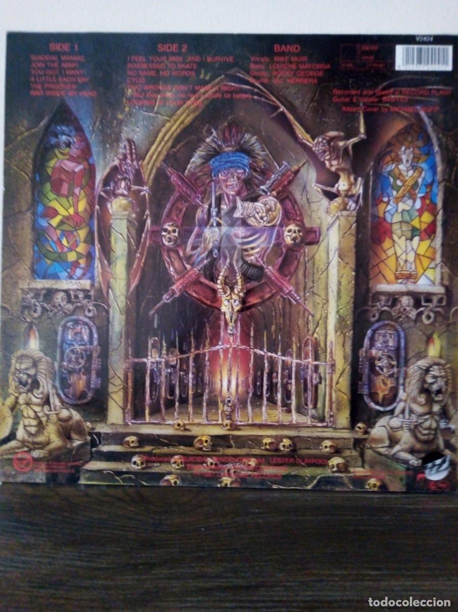 Discos de vinilo: Suicidal Tendencies, Join The army 1987. - Foto 2