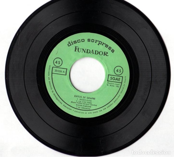 Discos de vinilo: DISCO SORPRESA FUNDADOR **** EXITOS DE SIEMPRE *** A&Ntilde;O 1962 - Foto 2