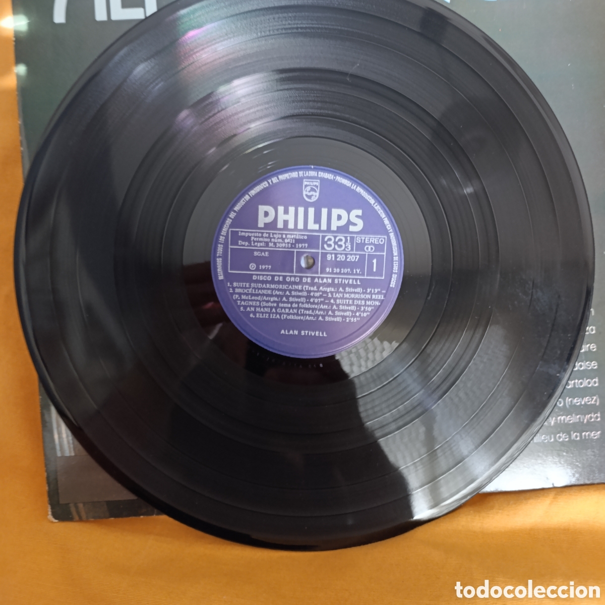 Discos de vinilo: Celta -Folk, Alan Stivel,vinilo a&ntilde;o 1977 - Foto 3