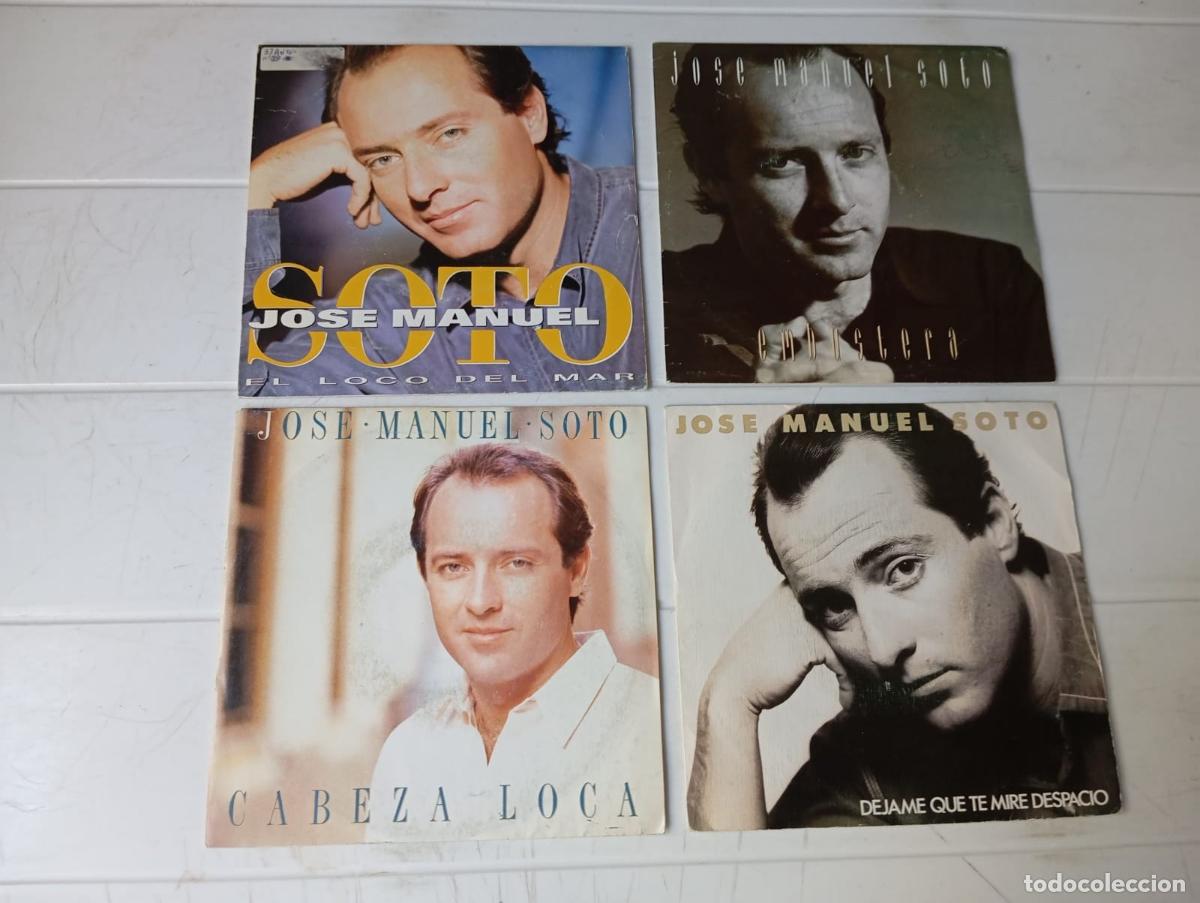 Discos de vinilo: LOTE SINGLES JOSE MANUEL SOTO - Foto 1