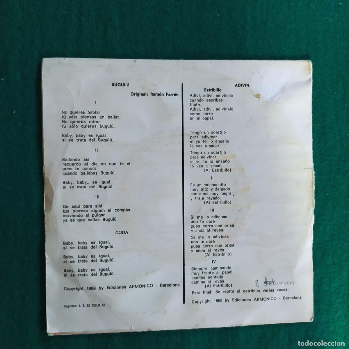 Discos de vinilo: Los 5 Musicales &ndash; Adiv&iacute;nalo / Bugul&uacute; - Foto 2