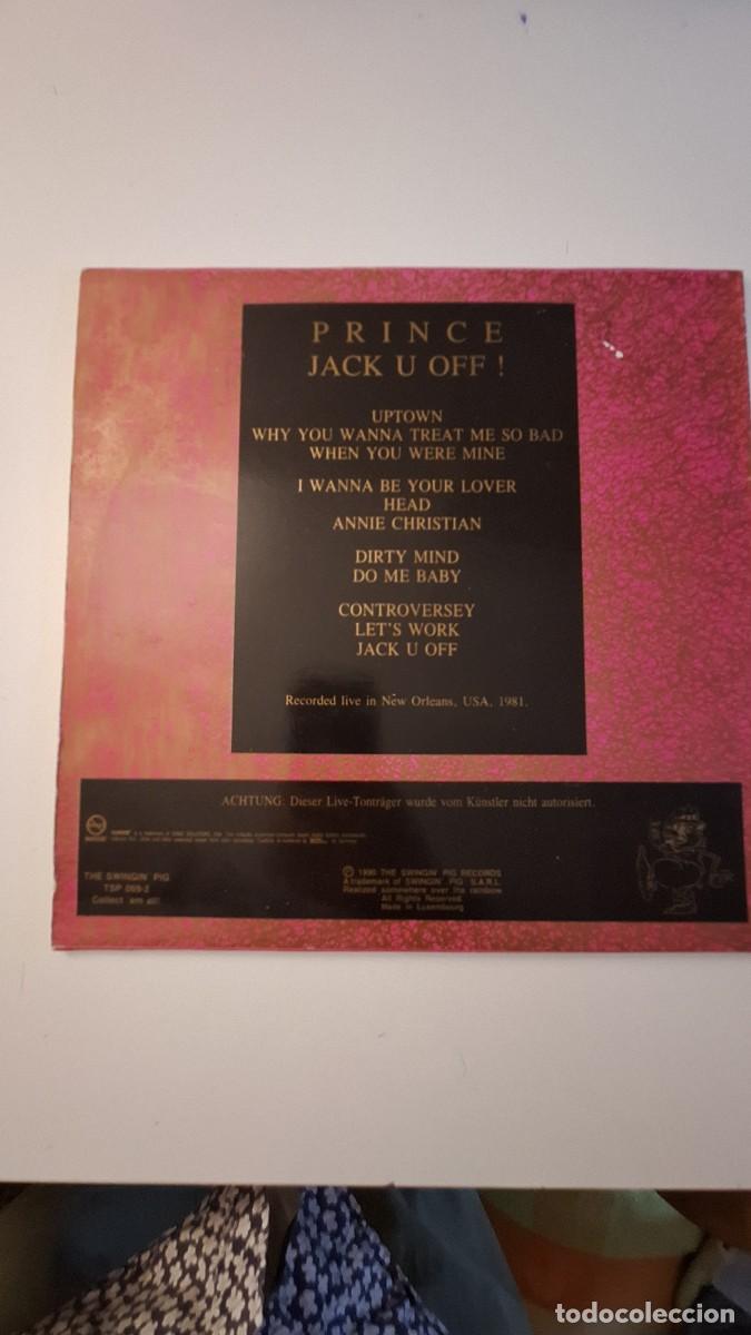 Discos de vinilo: Prince &ndash; Jack U Off! vinilo - Foto 2