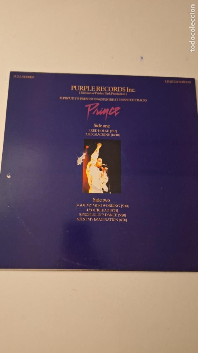 Discos de vinilo: Prince &ndash; Another Sex Machine Man vinilo - Foto 2