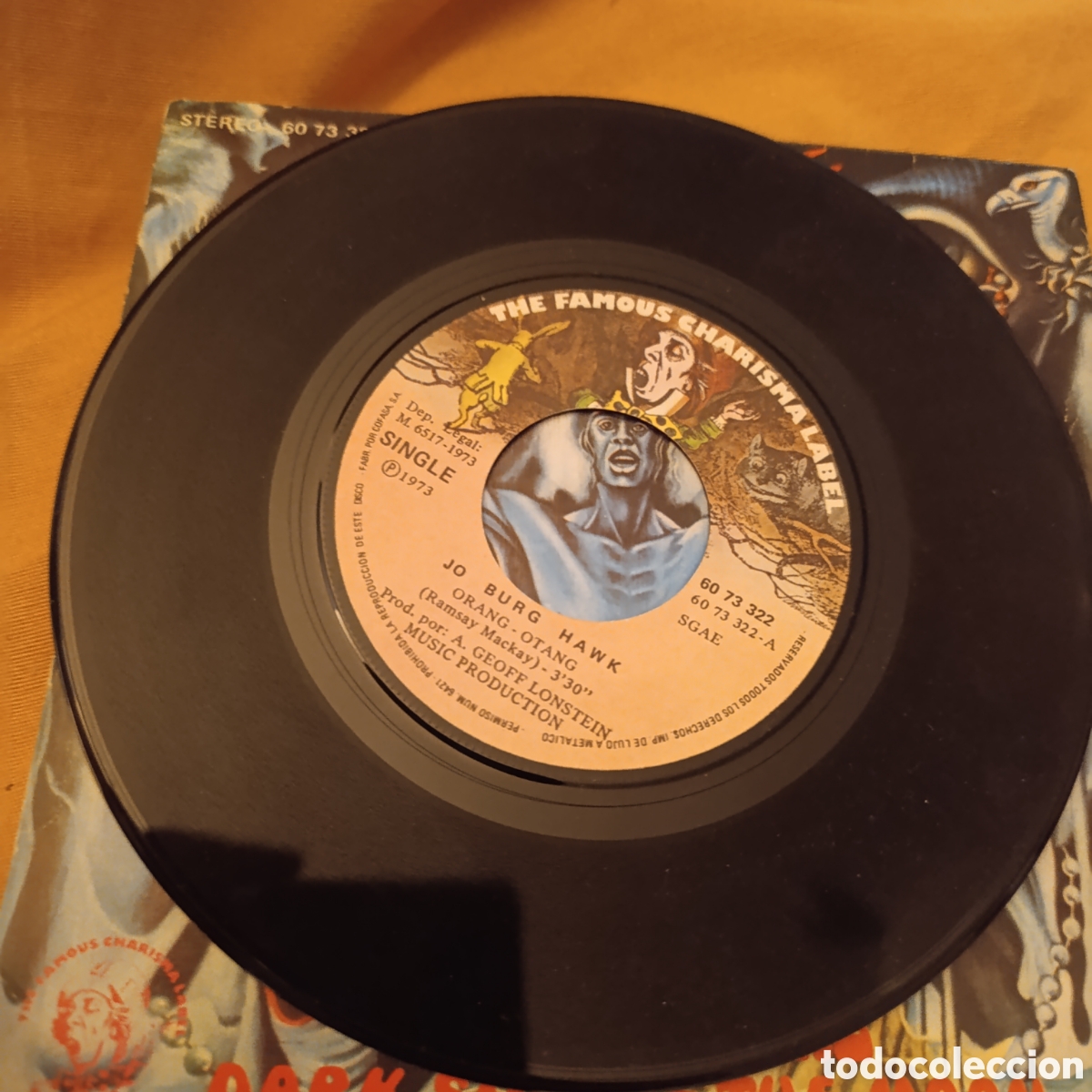 Discos de vinilo: Joburg Hawk, Jazz-Rock 1973,single vinilo - Foto 3