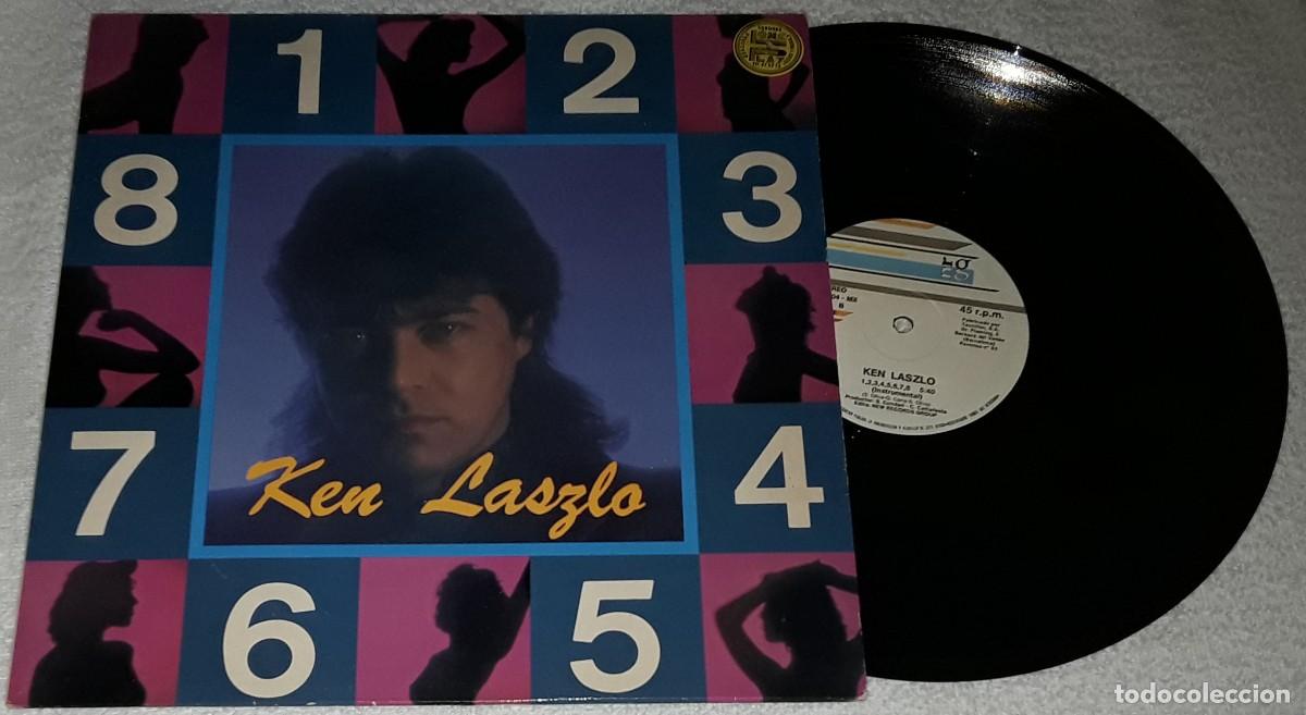 Discos de vinilo: MAXI - KEN LASZLO - 1,2,3,4,5,6,7,8 - Foto 1
