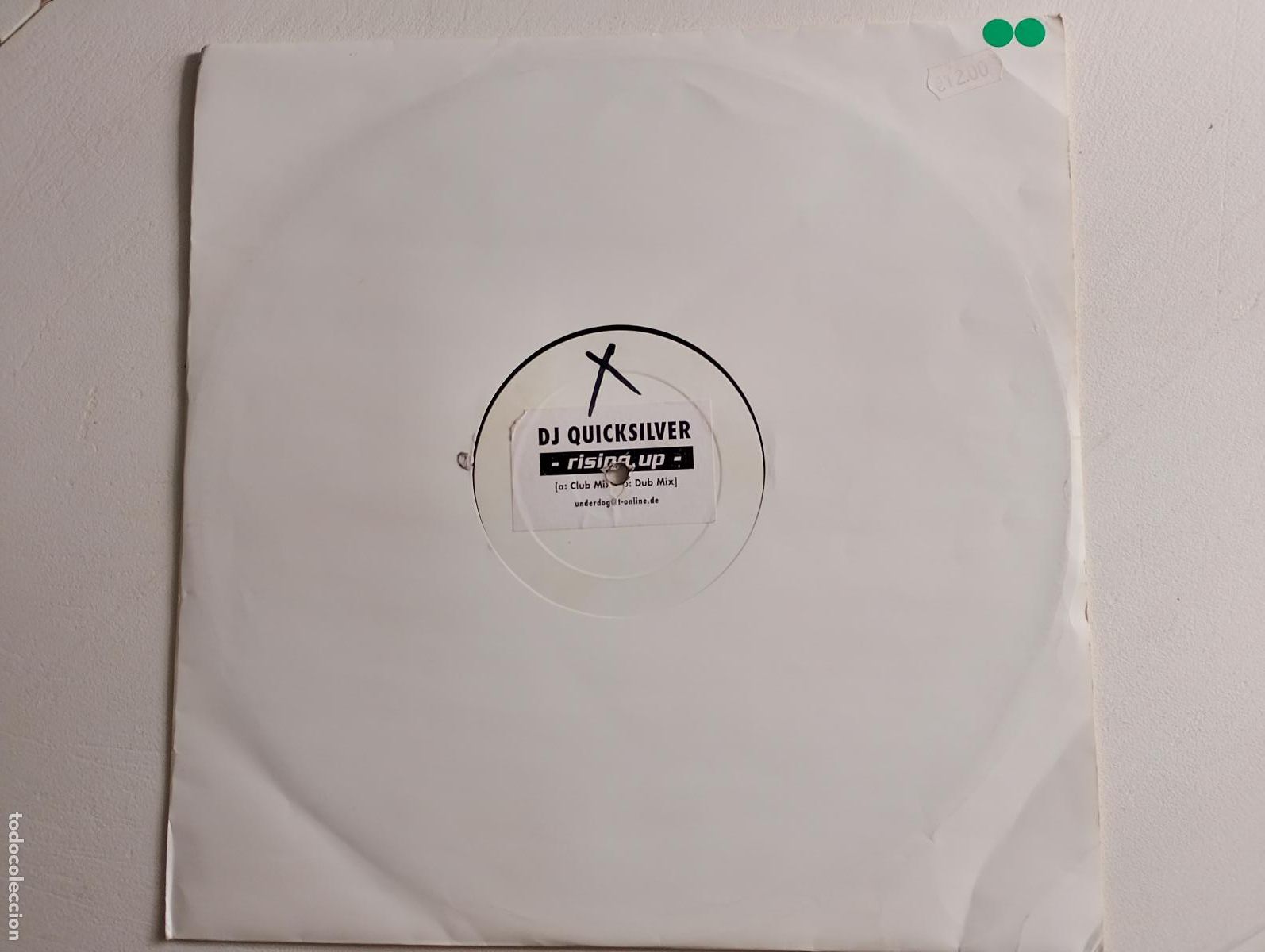 Discos de vinilo: dj quicksilver rising up promo - Foto 3