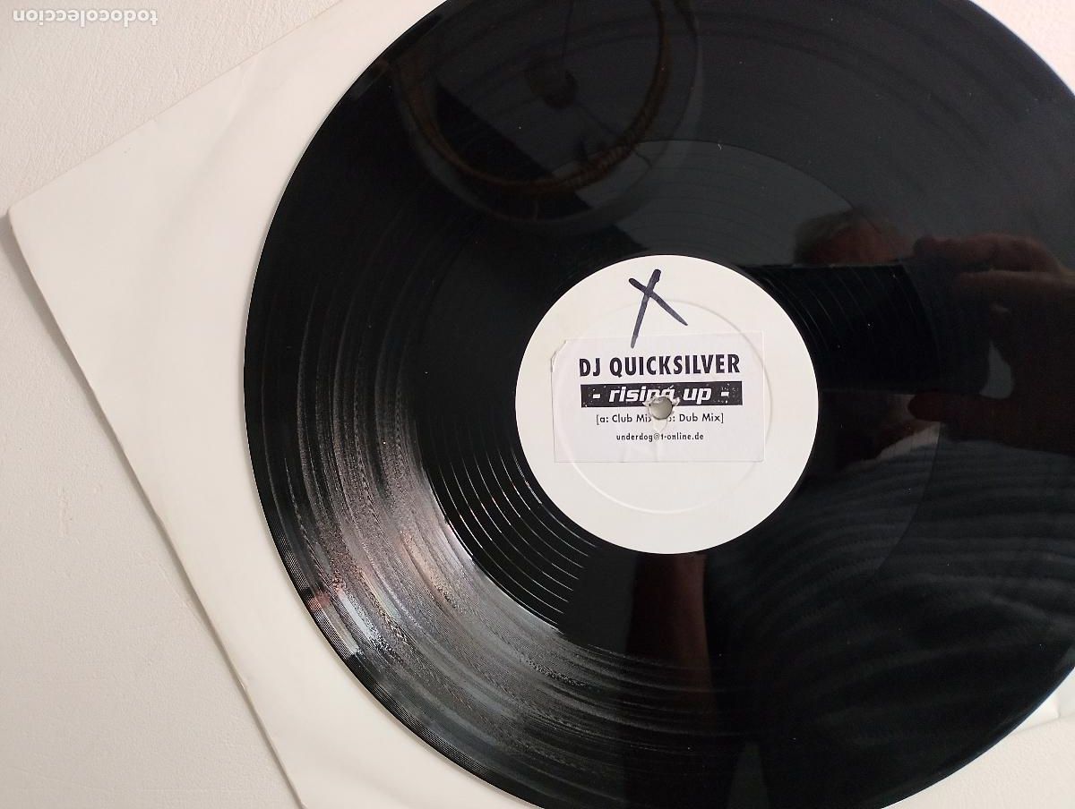 Discos de vinilo: dj quicksilver rising up promo - Foto 4