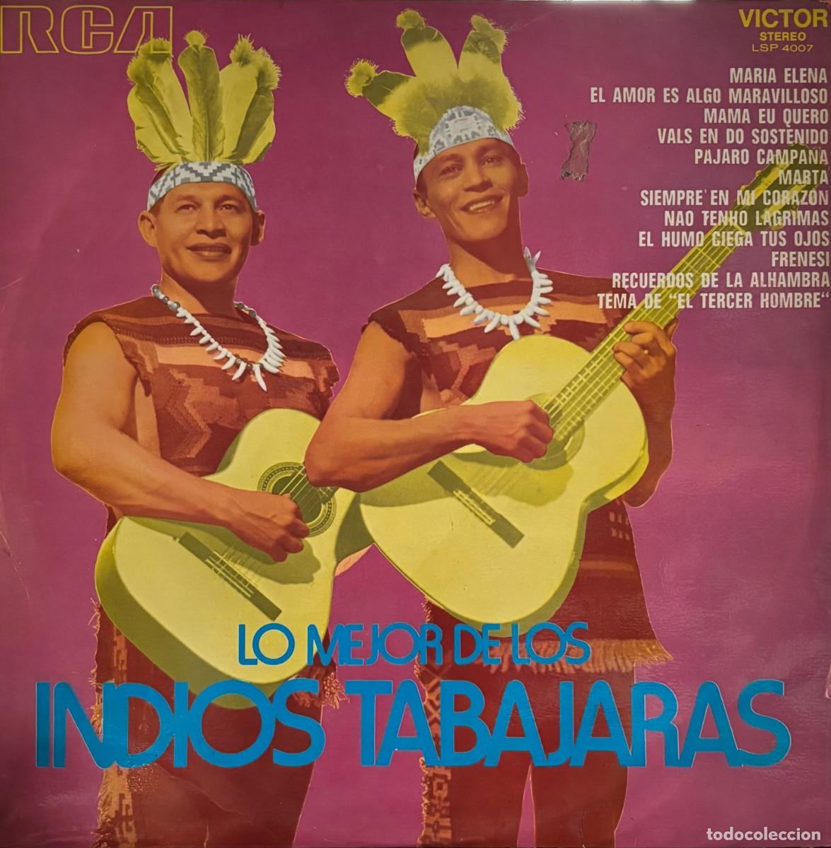 Discos de vinilo: LO MEJOR DE LOS INDIOS TABAJARAS. LP-VARIOS-349 - Foto 1