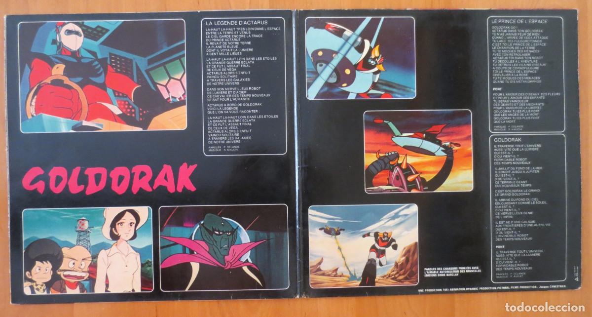 Discos de vinilo: GOLDORAK - VINILO (1979) - Foto 2