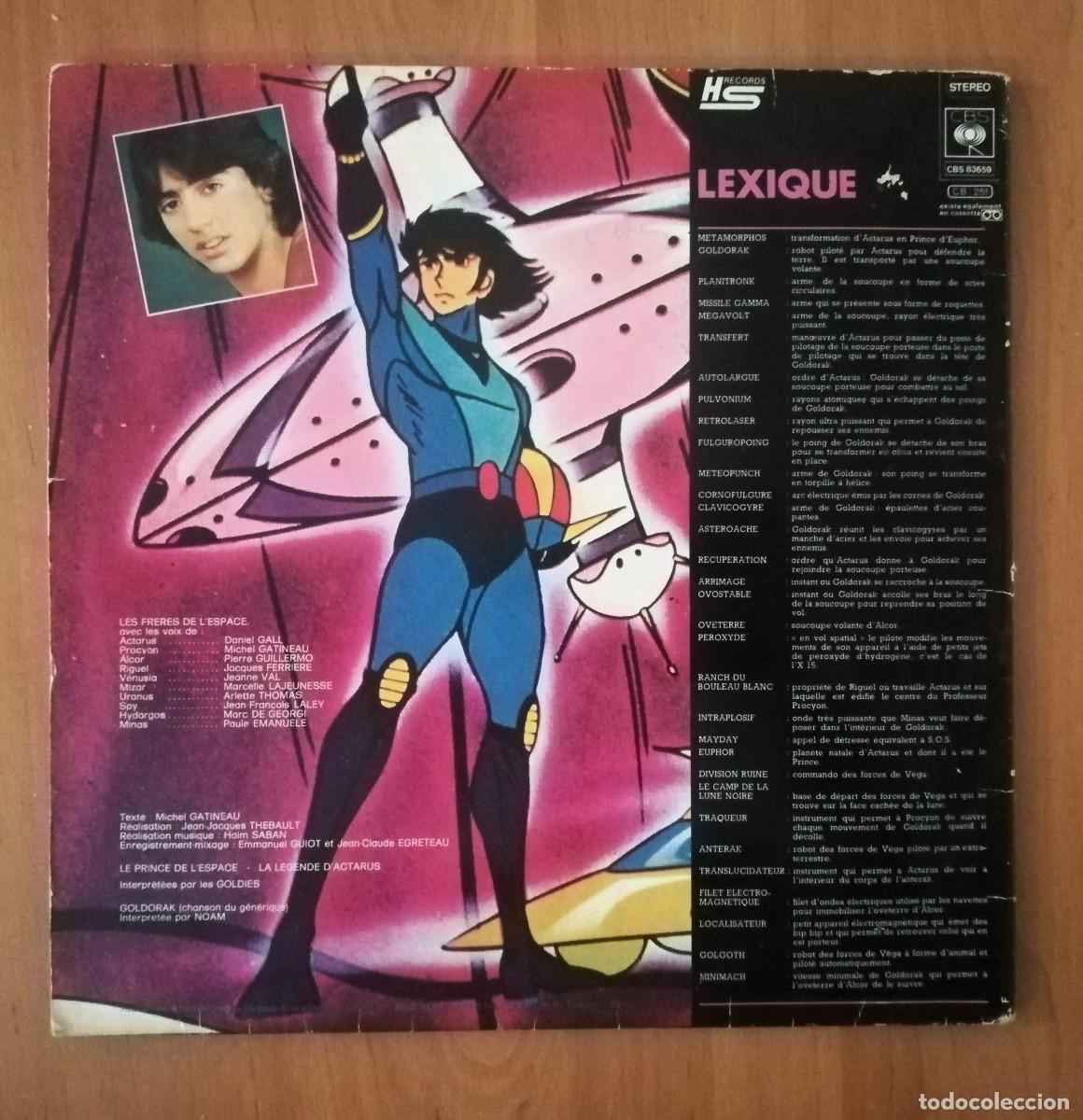 Discos de vinilo: GOLDORAK - VINILO (1979) - Foto 3