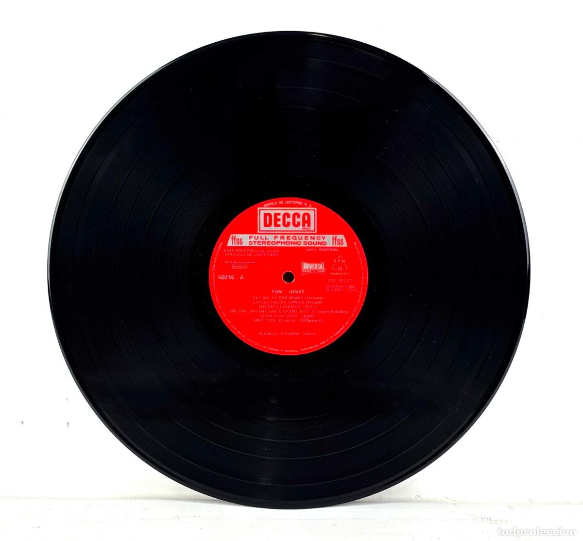 Discos de vinilo: LP, VINILO - TOM JONES - DECCA, 1970 - Foto 3