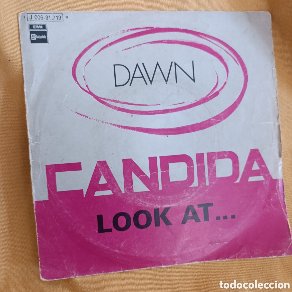 Discos de vinilo: Dawn,C&aacute;ndida/Look at,vinilo single 1970 - Foto 1