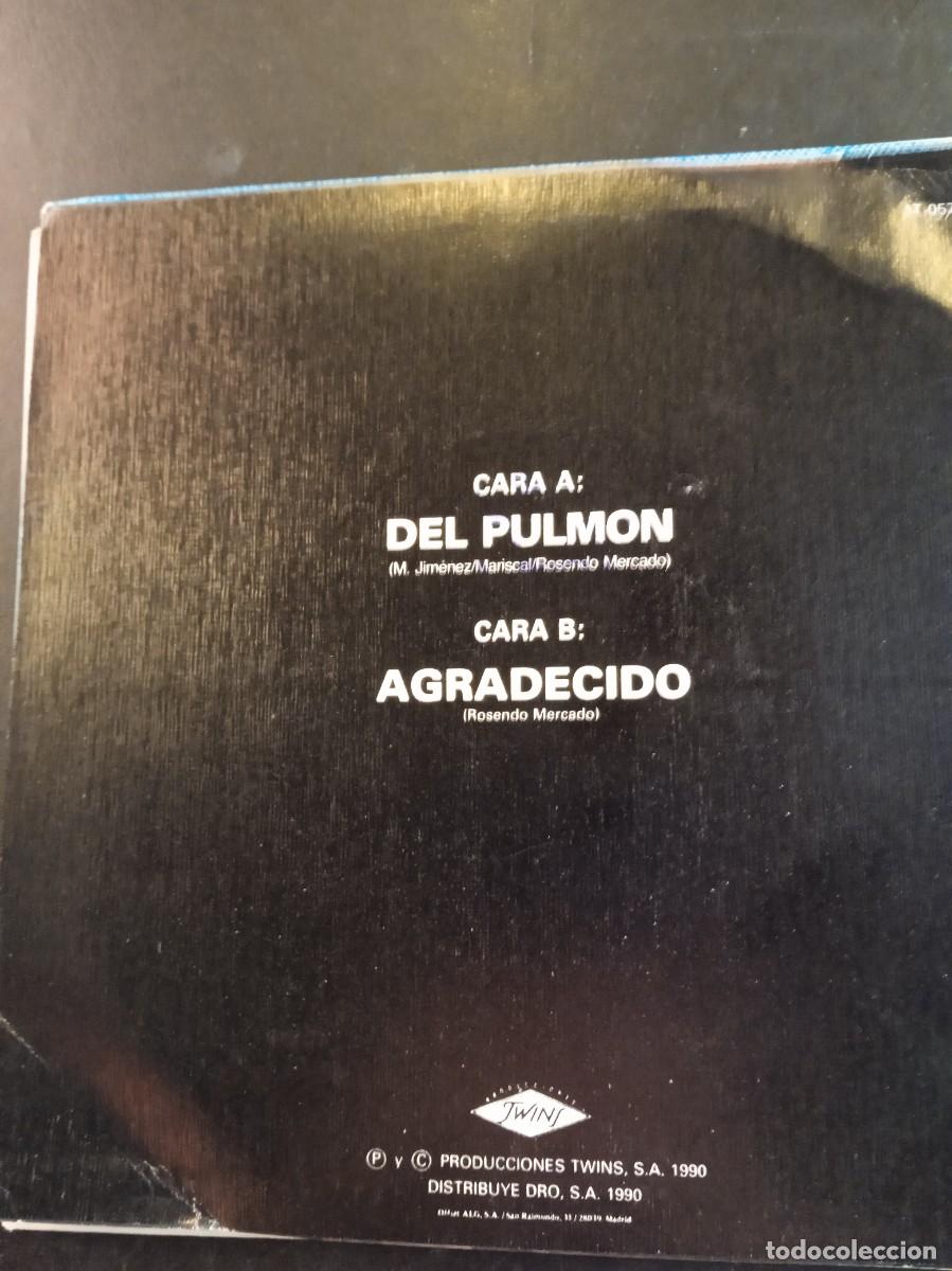 Discos de vinilo: ROSENDO- DEL PULM&Oacute;N, SINGLE PROMO - Foto 2