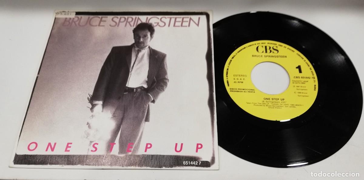 Discos de vinilo: SCO99-Bruce Springsteen - One Step Up (7&rdquo;, Single, Promo) - Foto 1