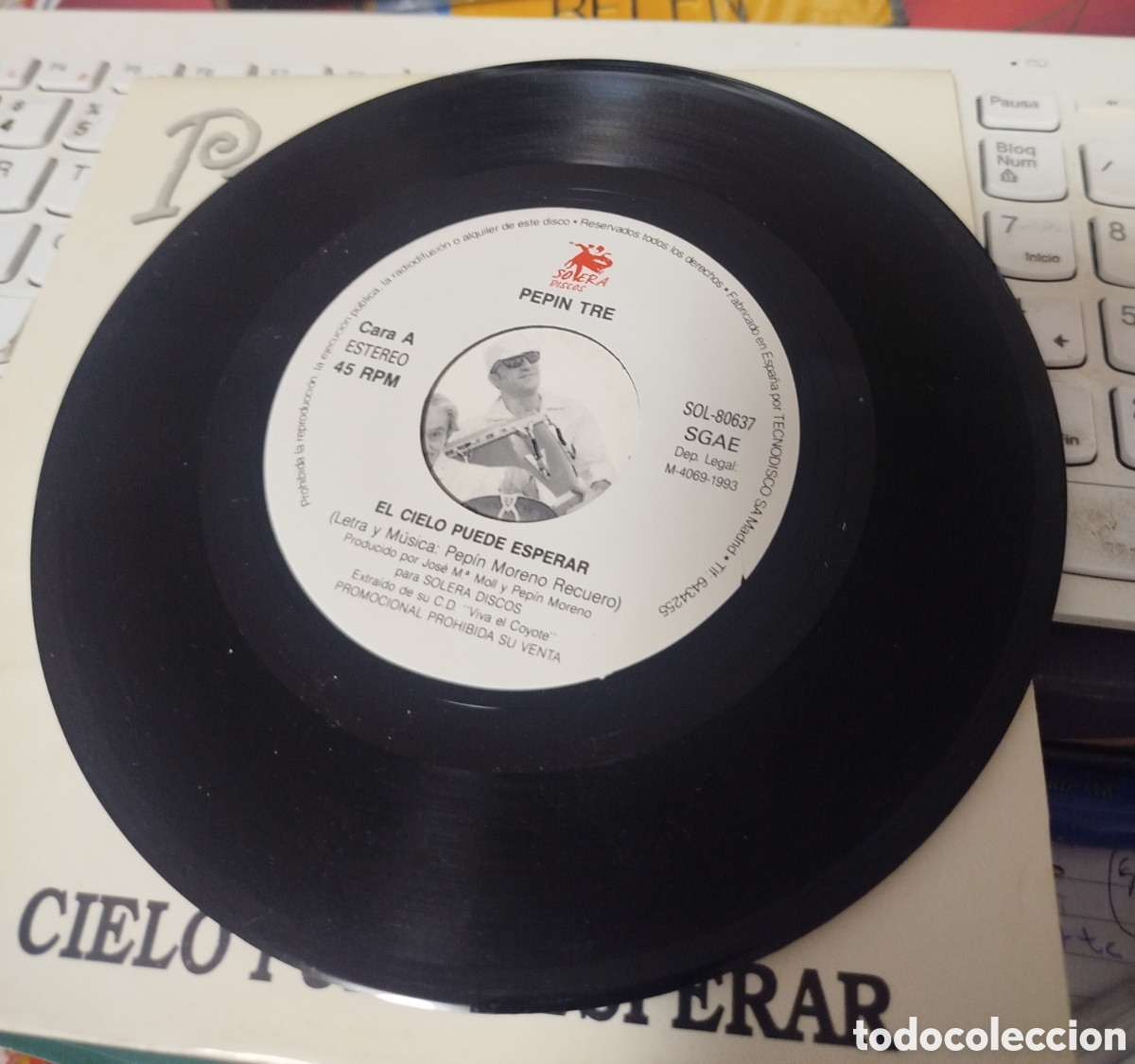 Discos de vinilo: Pepin tre - el cielo puede esperar - Foto 2
