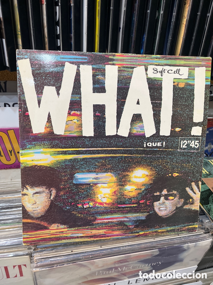 Discos de vinilo: soft cell what maxisingle - Foto 1