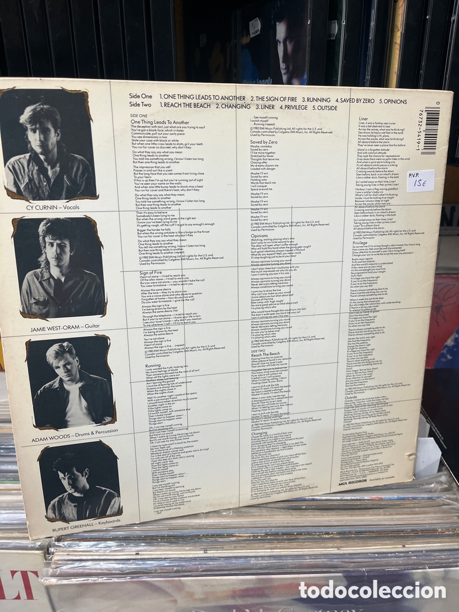Discos de vinilo: reach the beach the fixx - Foto 2