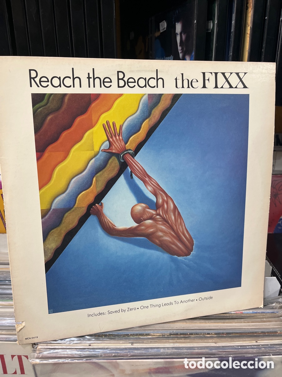 Discos de vinilo: reach the beach the fixx - Foto 1