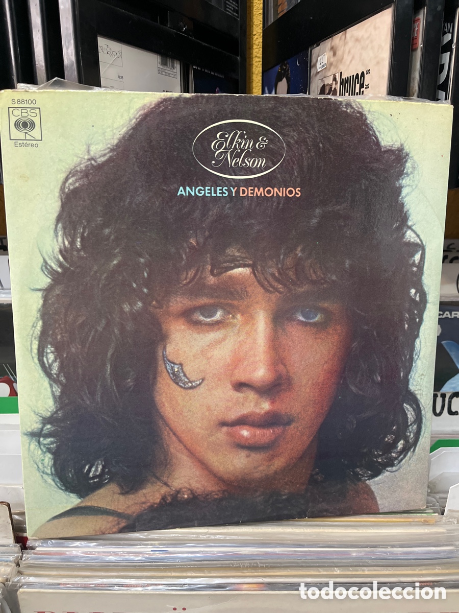 Discos de vinilo: elkin y nelson &aacute;ngeles y demonios - Foto 1
