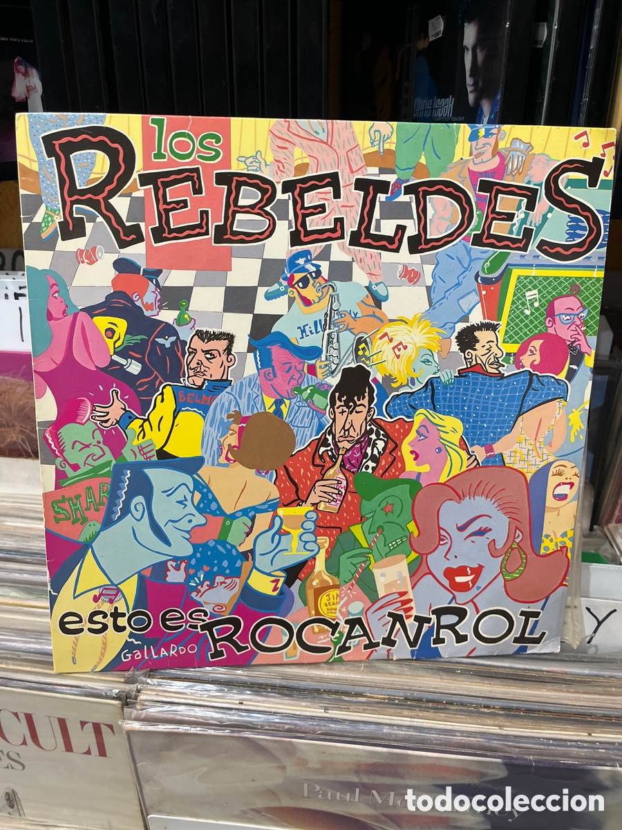 Discos de vinilo: los rebeldes esto es rocanrol - Foto 1