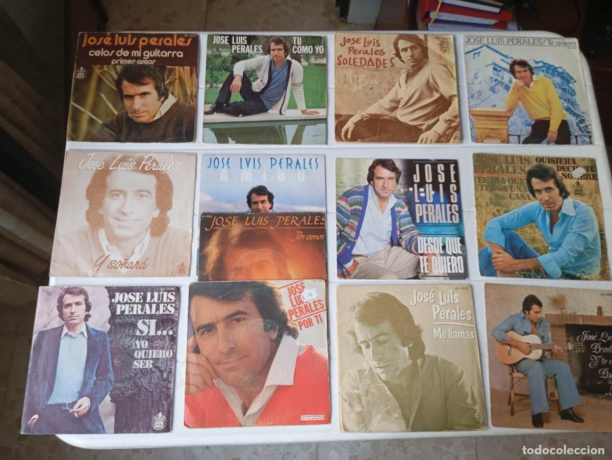 Discos de vinilo: LOTE SINGLES jOSE LUIS PERALES - Foto 1