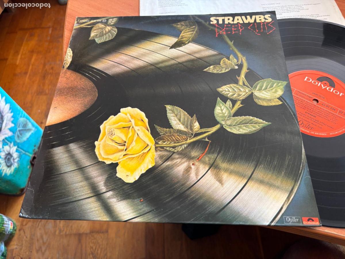 Discos de vinilo: STRAWBS (DEEP CUTS) LP 1976 ESPA&Ntilde;A (B-54) - Foto 2