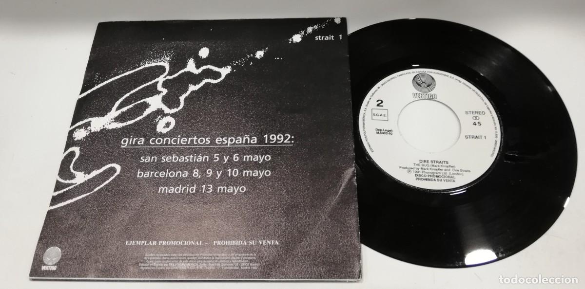 Discos de vinilo: SCO99-Dire Straits - The Bug (7&rdquo;, Single, Promo) - Foto 2