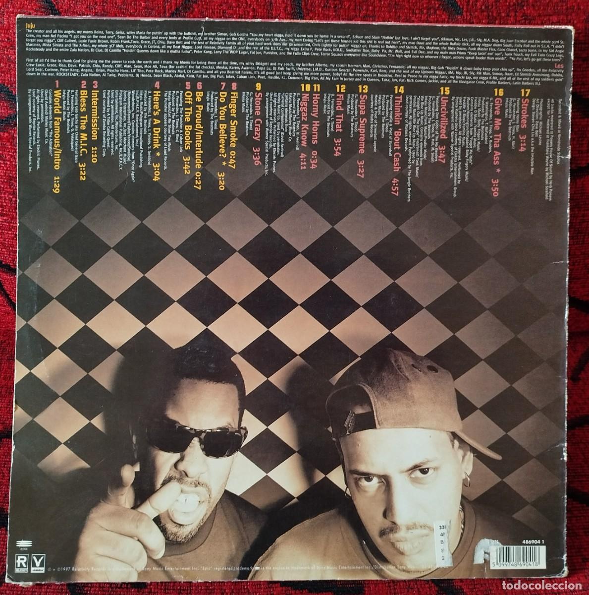 Discos de vinilo: THE BEATNUTS ** Stone Crazy ** VINILO LP ORIGINAL 1997 - Foto 2