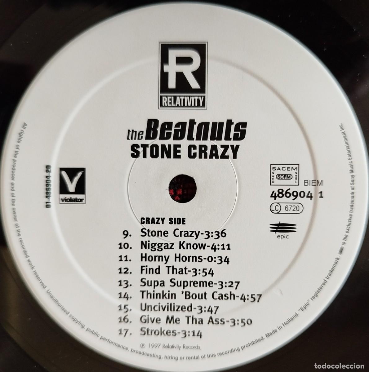 Discos de vinilo: THE BEATNUTS ** Stone Crazy ** VINILO LP ORIGINAL 1997 - Foto 4