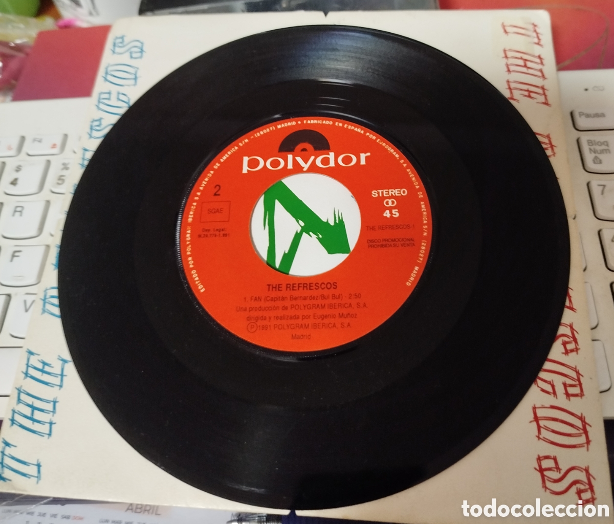Discos de vinilo: The refrescos - Fan. . - Foto 2