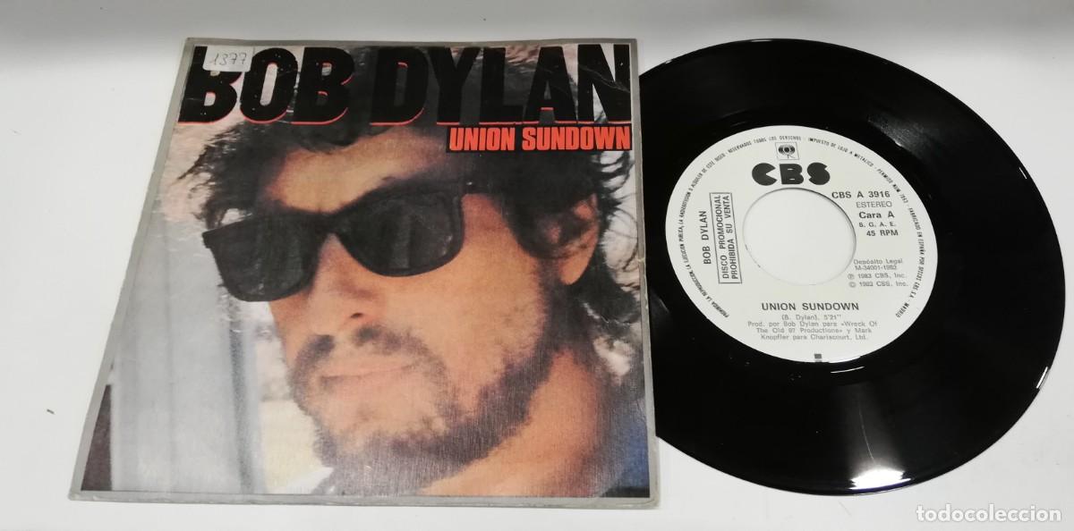 Discos de vinilo: SCO99-Bob Dylan - Union Sundown (7&rdquo;, S/Sided, Single, Promo) - Foto 1