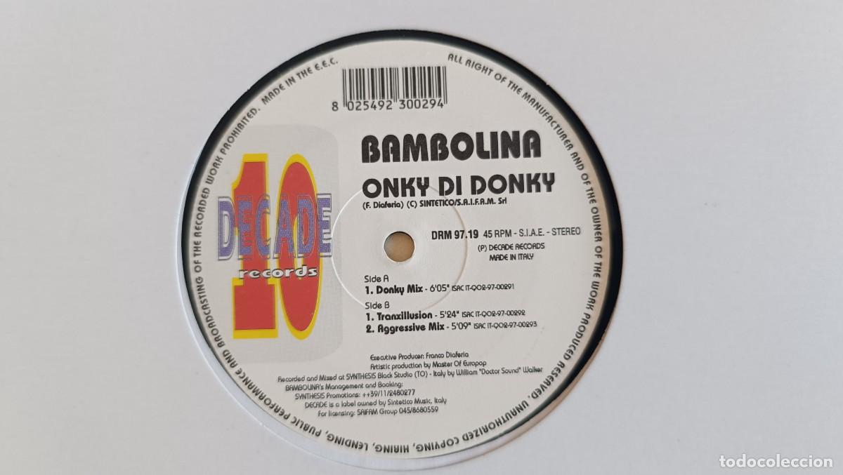 Discos de vinilo: Bambolina &lrm;&ndash; Onky Di Donky - Foto 1