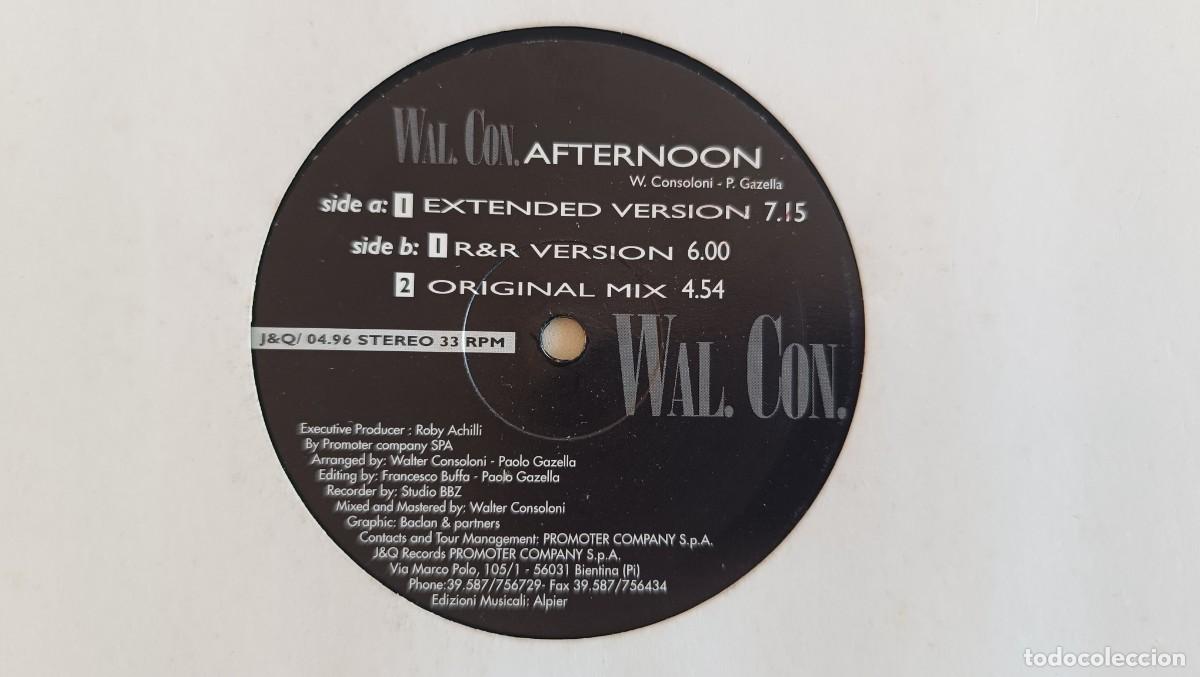 Discos de vinilo: Wal.Con. &ndash; Afternoon ........ - Foto 1