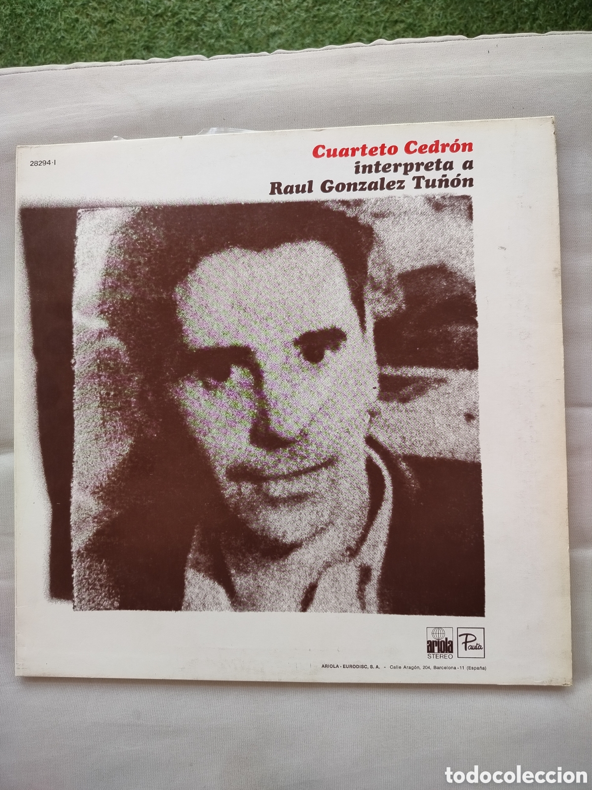 Discos de vinilo: Paco Ib&aacute;&ntilde;ez/Cuarteto Cedr&oacute;n - Foto 2