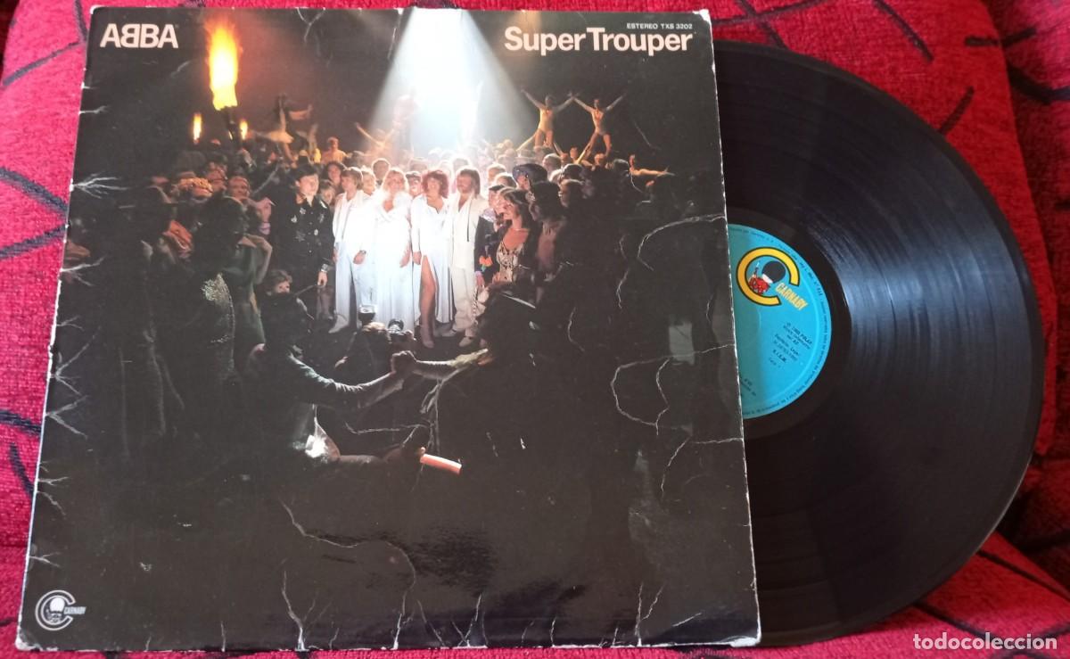Discos de vinilo: ABBA ** Super Trouper ** VINILO LP ORIGINAL 1980 - Foto 1