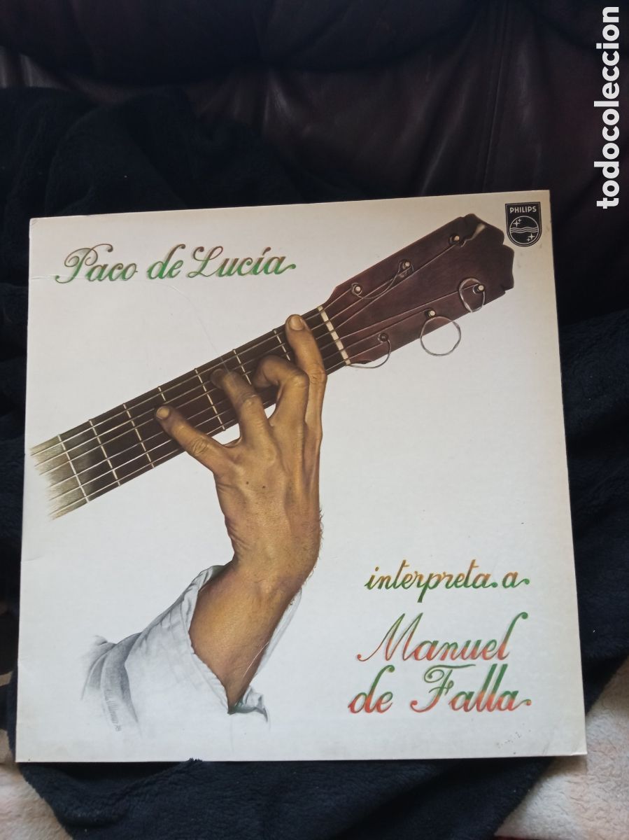 Discos de vinilo: Vinilo, Paco de Luc&iacute;a, Interpreta a Manuel de Falla de 1978 - Foto 1