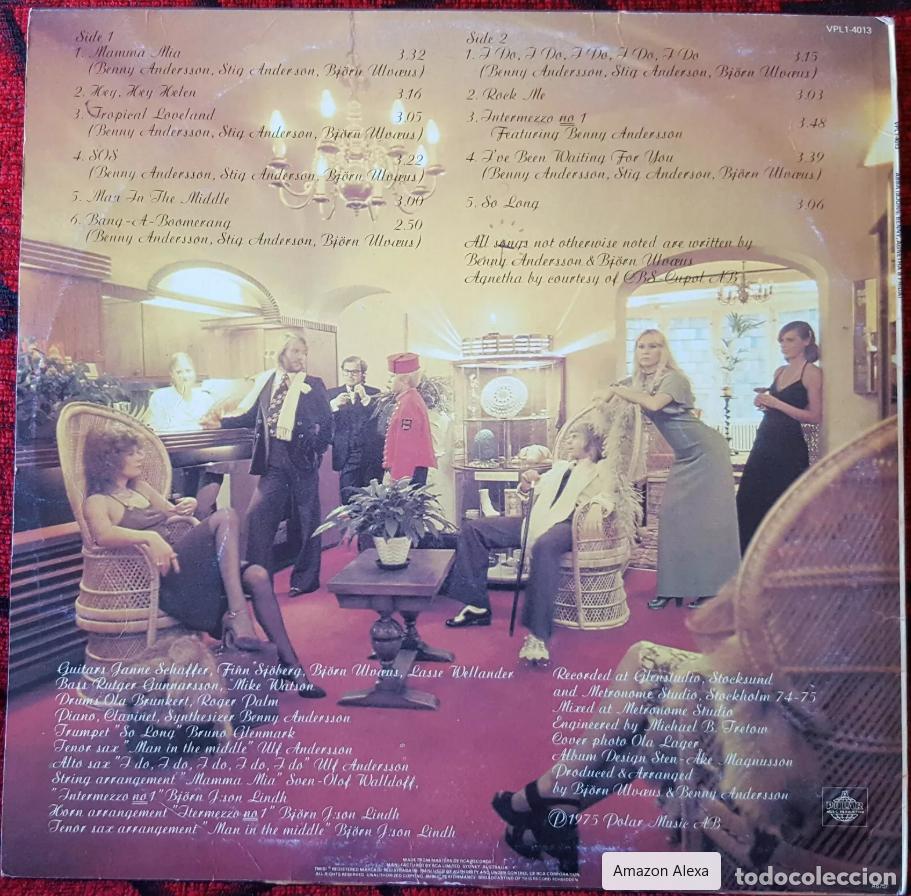 Discos de vinilo: ABBA ** Abba ** VINILO LP 1975 AUSTRALIA - Foto 2