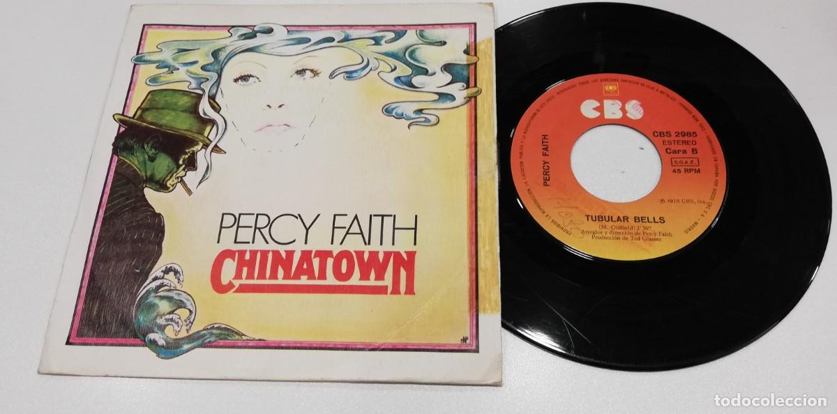 Discos de vinilo: SCO100-Percy Faith - Chinatown (7&rdquo;, Single) - Foto 1