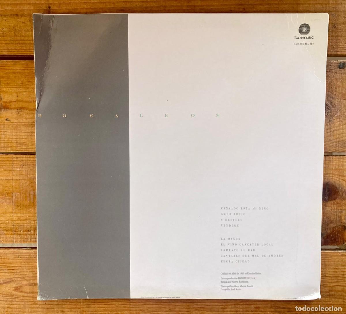 Discos de vinilo: ROSA LEON - ROSA LE&Oacute;N - Foto 2